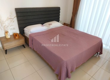 Уютные апартаменты с одной спальней, 50м², в резиденции с хорошей инфраструктурой в 300м от моря в Махмутларе, Алания ID-18438 фото-10