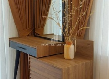 Уютные апартаменты с одной спальней, 50м², в резиденции с хорошей инфраструктурой в 300м от моря в Махмутларе, Алания ID-18438 фото-11