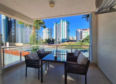 Уютные апартаменты с одной спальней, 50м², в резиденции с хорошей инфраструктурой в 300м от моря в Махмутларе, Алания ID-18438 фото-14