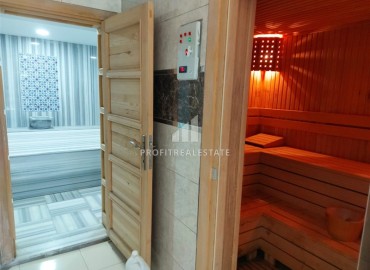 Уютные апартаменты с одной спальней, 50м², в резиденции с хорошей инфраструктурой в 300м от моря в Махмутларе, Алания ID-18438 фото-18