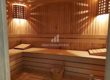 Уютные апартаменты с одной спальней, 50м², в резиденции с хорошей инфраструктурой в 300м от моря в Махмутларе, Алания ID-18438 фото-19