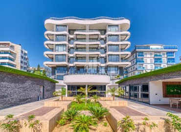 : Квартира в аренду на первой береговой линии, в резиденции класса люкс, Каргыджак, Аланья ID-18442 фото-15