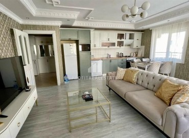 Трехкомнатная квартира, 110м², с дизайнерским интерьером в 1000м от моря в районе Алании Тосмур ID-18446 фото-2