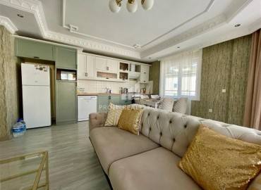 Трехкомнатная квартира, 110м², с дизайнерским интерьером в 1000м от моря в районе Алании Тосмур ID-18446 фото-4