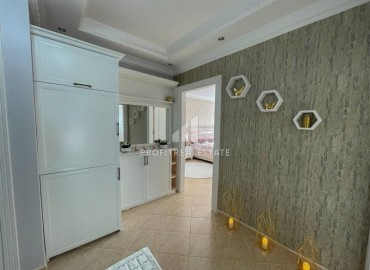 Трехкомнатная квартира, 110м², с дизайнерским интерьером в 1000м от моря в районе Алании Тосмур ID-18446 фото-10