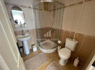 Трехкомнатная квартира, 110м², с дизайнерским интерьером в 1000м от моря в районе Алании Тосмур ID-18446 фото-16