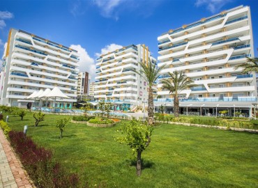 Элегантный трехкомнатный пентхаус, 150 м², с видом на море в комплексе премиум класса в 600м от моря в Авсалларе, Алания ID-18447 фото-1