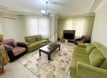 Комфортабельная трехкомнатная квартира, 105м² в комплексе с бассейном в 250м от моря в районе Оба, Алания. ID-18450 фото-2