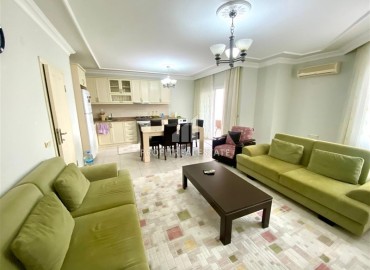 Комфортабельная трехкомнатная квартира, 105м² в комплексе с бассейном в 250м от моря в районе Оба, Алания. ID-18450 фото-4