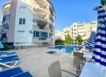 Комфортабельная трехкомнатная квартира, 105м² в комплексе с бассейном в 250м от моря в районе Оба, Алания. ID-18450 фото-13