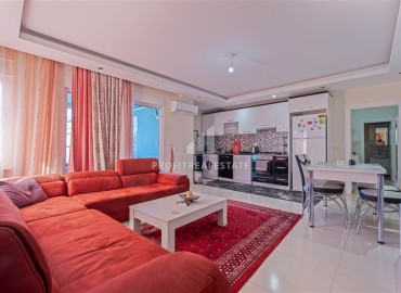 Стильная квартира с двумя спальнями, 115м², в комплексе с хорошей инфраструктурой в районе Алании Тосмур ID-18451 фото-3