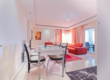 Стильная квартира с двумя спальнями, 115м², в комплексе с хорошей инфраструктурой в районе Алании Тосмур ID-18451 фото-6