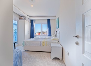 Стильная квартира с двумя спальнями, 115м², в комплексе с хорошей инфраструктурой в районе Алании Тосмур ID-18451 фото-12