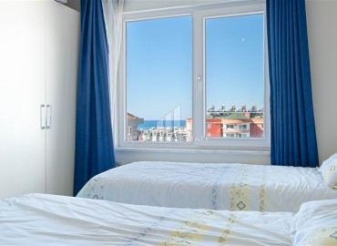 Стильная квартира с двумя спальнями, 115м², в комплексе с хорошей инфраструктурой в районе Алании Тосмур ID-18451 фото-13