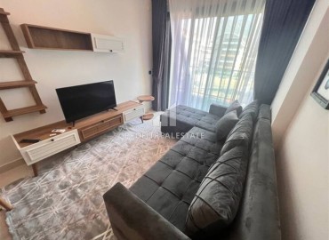 Готовая к проживанию, квартира 1+1, 50м², в новом комплексе премиум класса с собственным пляжем в Каргыджаке, Алания ID-18452 фото-3