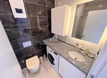 Готовая к проживанию, квартира 1+1, 50м², в новом комплексе премиум класса с собственным пляжем в Каргыджаке, Алания ID-18452 фото-5