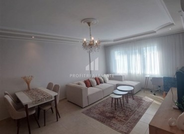 Aрендa квартиры с возможностью получения ВНЖ на долгосрочную аренду  1+1 с видом на море в  Алании, район Джикджилли. ID-18454 фото-2