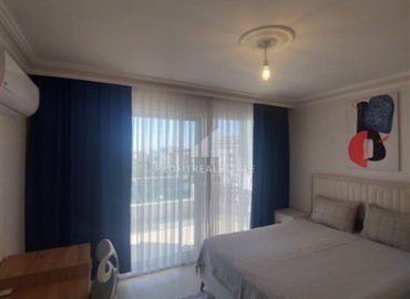 Aрендa квартиры с возможностью получения ВНЖ на долгосрочную аренду  1+1 с видом на море в  Алании, район Джикджилли. ID-18454 фото-5