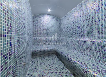 Элегантные двухкомнатные апартаменты, 60м², в комплексе с отельной инфраструктурой в Махмутларе, Алания ID-18455 фото-14