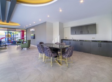 Элегантные двухкомнатные апартаменты, 60м², в комплексе с отельной инфраструктурой в Махмутларе, Алания ID-18455 фото-16