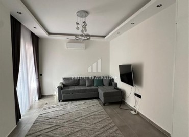 Стильная квартира 1+1, 50м², в комплексе премиум класса с отличной локацией в центре Махмутлара, Алания ID-18456 фото-3