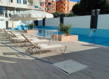 Стильная квартира 1+1, 50м², в комплексе премиум класса с отличной локацией в центре Махмутлара, Алания ID-18456 фото-14