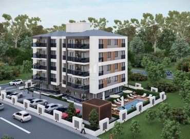 Трехкомнатные квартиры, 80м², в проекте с инфраструктурой, на начальном этапе строительства в Анталии, Кепез, Варсак ID-18458 фото-1