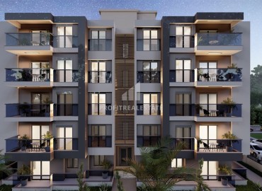 Трехкомнатные квартиры, 80м², в проекте с инфраструктурой, на начальном этапе строительства в Анталии, Кепез, Варсак ID-18458 фото-3