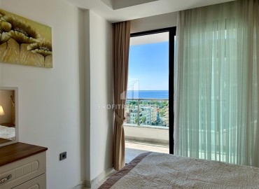 Видовая двухкомнатная меблированная квартира 60м² в новой резиденции в центре Махмутлара, Алания ID-18460 фото-10