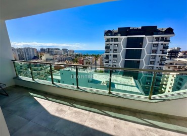 Видовая двухкомнатная меблированная квартира 60м² в новой резиденции в центре Махмутлара, Алания ID-18460 фото-12