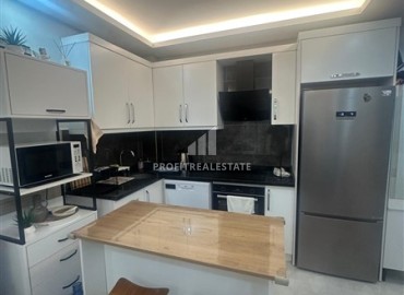 Уютная квартира с одной спальней, 45м², в новостройке в 250 метрах от моря в районе Оба, Алания ID-18461 фото-3