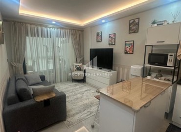 Уютная квартира с одной спальней, 45м², в новостройке в 250 метрах от моря в районе Оба, Алания ID-18461 фото-4