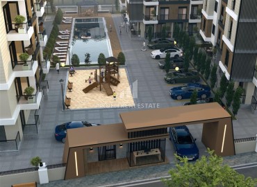 Квартиры с двумя спальнями, 90м², в инвестиционном проекте с инфраструктурой в Анталии, Кепез с рассрочкой от застройщика ID-18462 фото-3