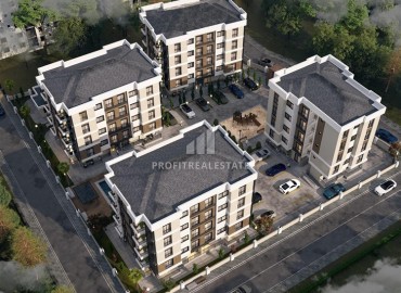 Квартиры с двумя спальнями, 90м², в инвестиционном проекте с инфраструктурой в Анталии, Кепез с рассрочкой от застройщика ID-18462 фото-5