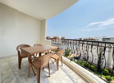 Симпатичная трехкомнатная квартира, 110м², с видом на горы в комплексе с бассейном в Джикджилли, Алания ID-18464 фото-16