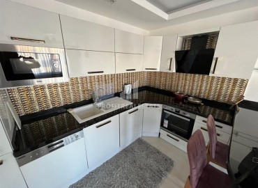 Укомплектованные апартаменты 1+1, 66м², в элитной резиденции в 300м от моря в районе Махмутлар, Алания ID-18467 фото-3