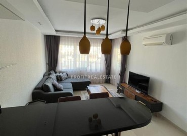 Укомплектованные апартаменты 1+1, 66м², в элитной резиденции в 300м от моря в районе Махмутлар, Алания ID-18467 фото-4