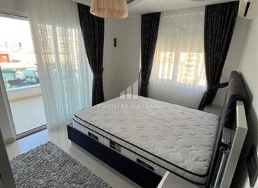 Укомплектованные апартаменты 1+1, 66м², в элитной резиденции в 300м от моря в районе Махмутлар, Алания ID-18467 фото-5