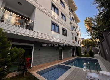 Апартаменты с одной спальней, 68м², с чистовой отделкой в новом проекте c инфраструктурой в центре Алании, у пляжа Клеопатры ID-18469 фото-17