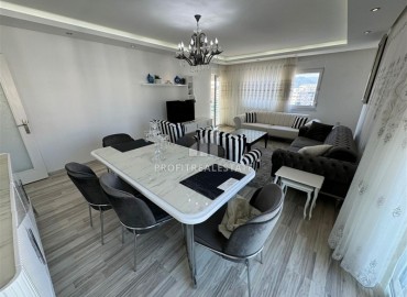 Элегантная видовая линейная квартира для большой семьи 3+1, 170м², с отдельной кухней в 700м от моря в Махмутларе, Алания ID-18470 фото-5