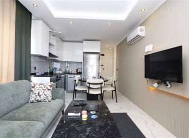 Уютная двухкомнатная квартира, 55м², в новой резиденции премиум класса в Конаклы, Алания, 300м от моря ID-18471 фото-3