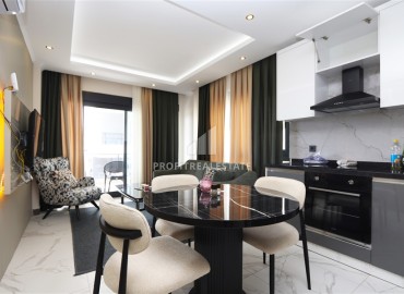 Уютная двухкомнатная квартира, 55м², в новой резиденции премиум класса в Конаклы, Алания, 300м от моря ID-18471 фото-4
