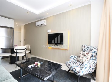 Уютная двухкомнатная квартира, 55м², в новой резиденции премиум класса в Конаклы, Алания, 300м от моря ID-18471 фото-6