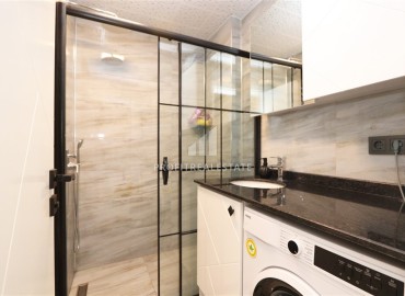 Уютная двухкомнатная квартира, 55м², в новой резиденции премиум класса в Конаклы, Алания, 300м от моря ID-18471 фото-7