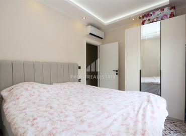 Уютная двухкомнатная квартира, 55м², в новой резиденции премиум класса в Конаклы, Алания, 300м от моря ID-18471 фото-9