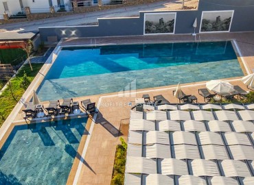 Уютная двухкомнатная квартира, 55м², в новой резиденции премиум класса в Конаклы, Алания, 300м от моря ID-18471 фото-18