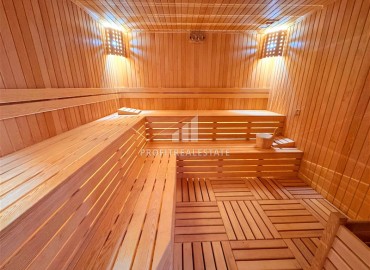 Уютная двухкомнатная квартира, 55м², в новой резиденции премиум класса в Конаклы, Алания, 300м от моря ID-18471 фото-20