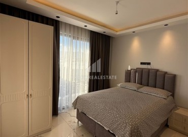 Двухкомнатная квартира, 60м², в новом комплексе с бассейном в Кестеле, Алания, в 200 метрах от моря ID-18472 фото-9