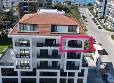 Двухкомнатная квартира, 60м², в новом комплексе с бассейном в Кестеле, Алания, в 200 метрах от моря ID-18472 фото-15