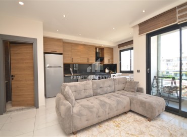 Стильный дуплекс с одной спальней, 85м², в современном комплексе с хорошей инфраструктурой в районе Оба, Алания под ВНЖ ID-18344 фото-5